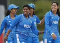 India Women Storm to Gold With 147-Run Win