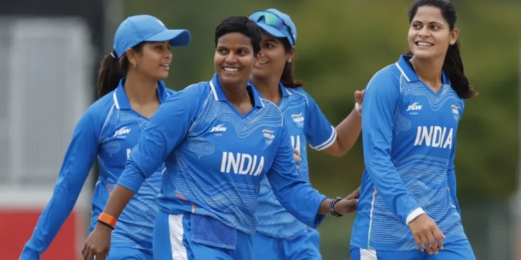 India Women Storm to Gold With 147-Run Win