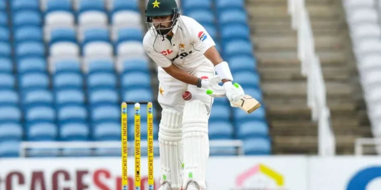 Babar Azam out for 12 on first-class return