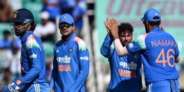 India Beat West Indies by 8 Wickets in 1st ODI